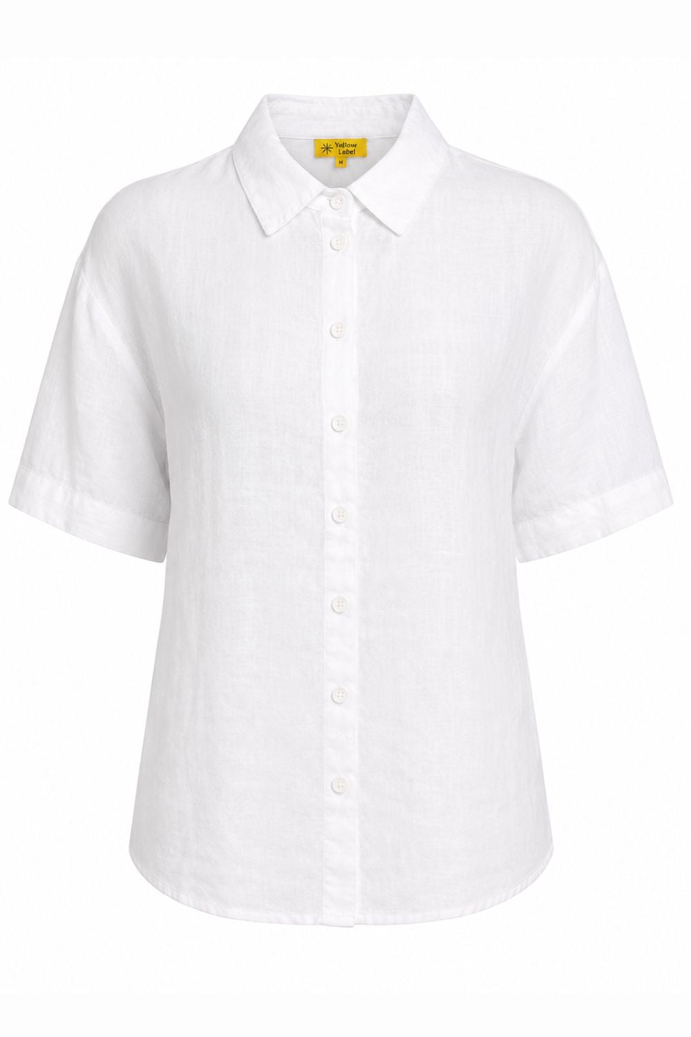 BOXY LINEN BLOUSE