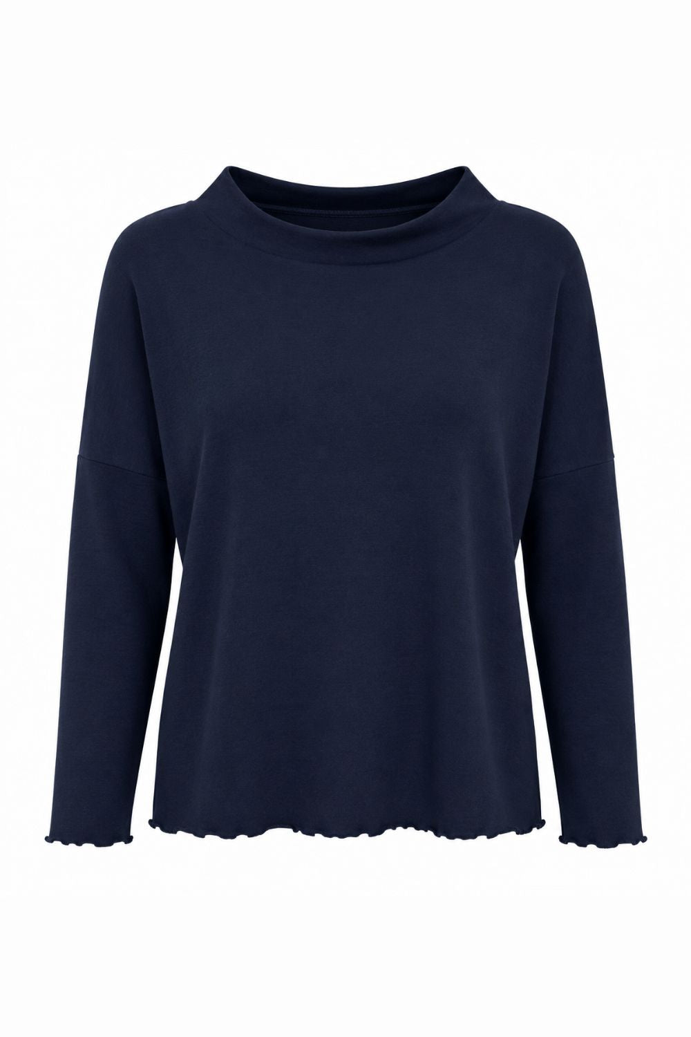 TURTLENECK WIDE KNITTED TOP