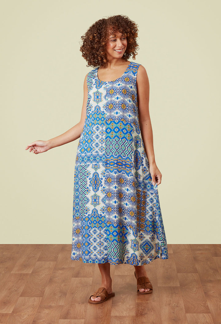 PORTO TILE DRESS