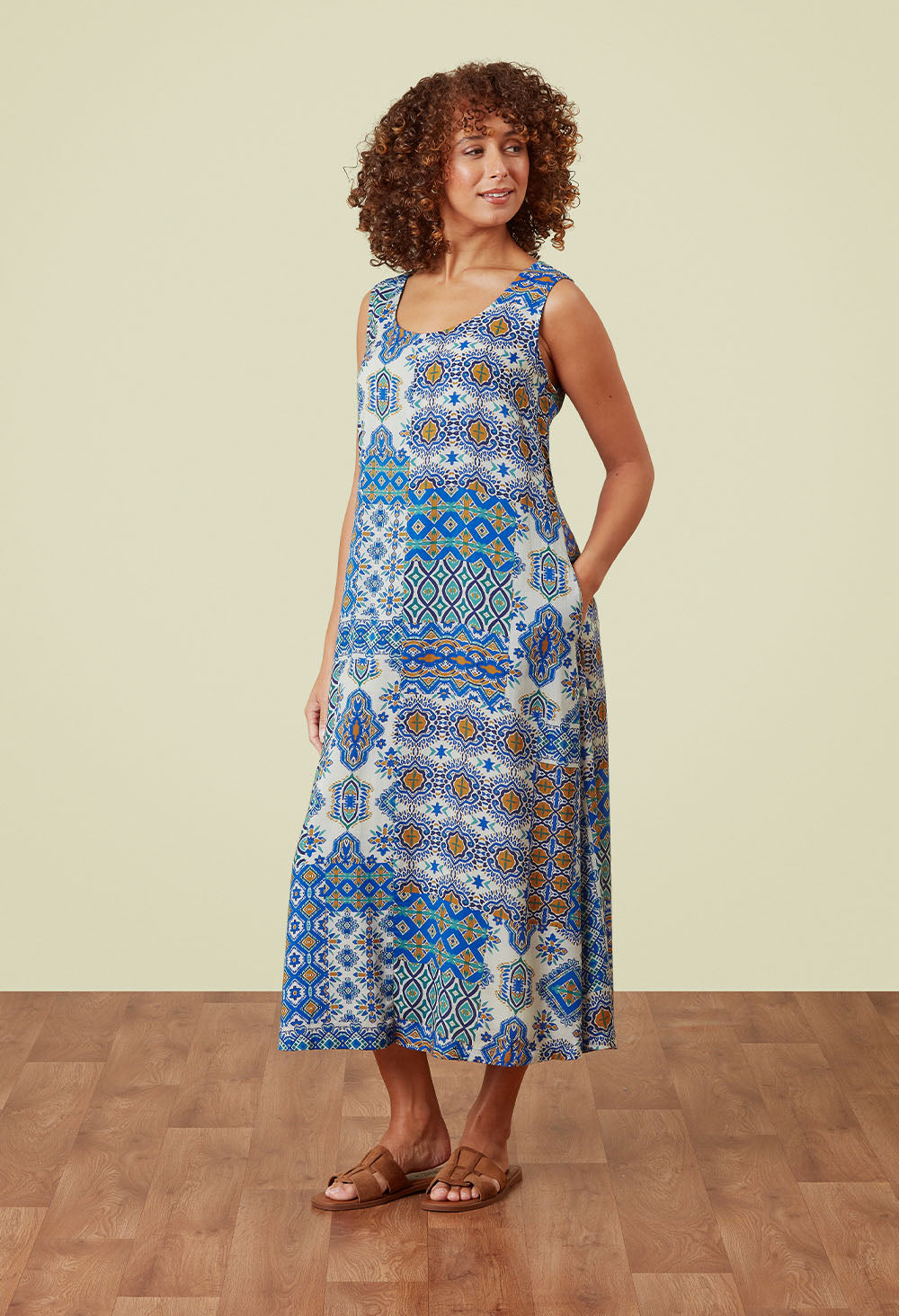 PORTO TILE DRESS