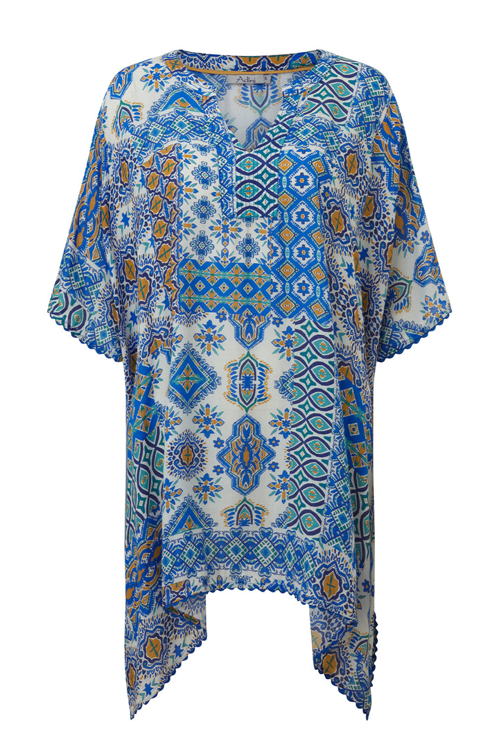 PORTO TILE KAFTAN