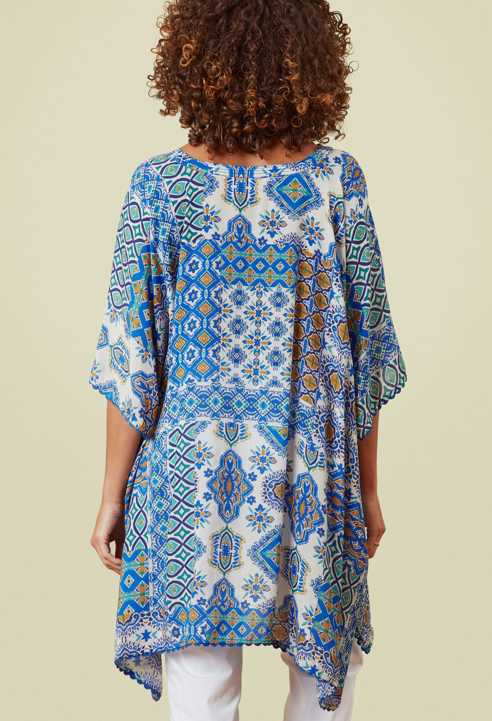 PORTO TILE KAFTAN