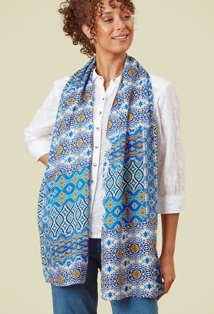 PORTO TILE SHAWL
