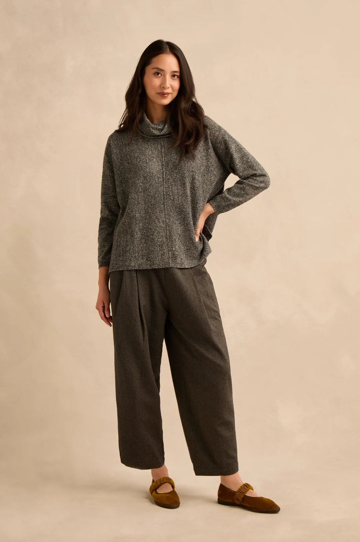 MERINA WOOL COWL NECK JUMPER