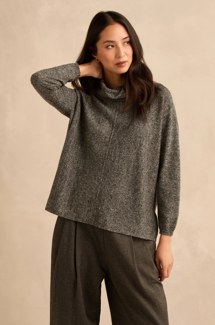 MERINA WOOL COWL NECK JUMPER