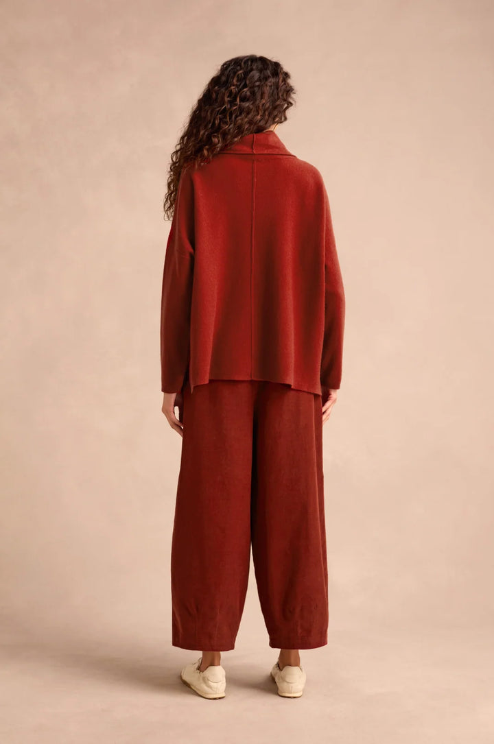 MERINA WOOL COWL NECK JUMPER