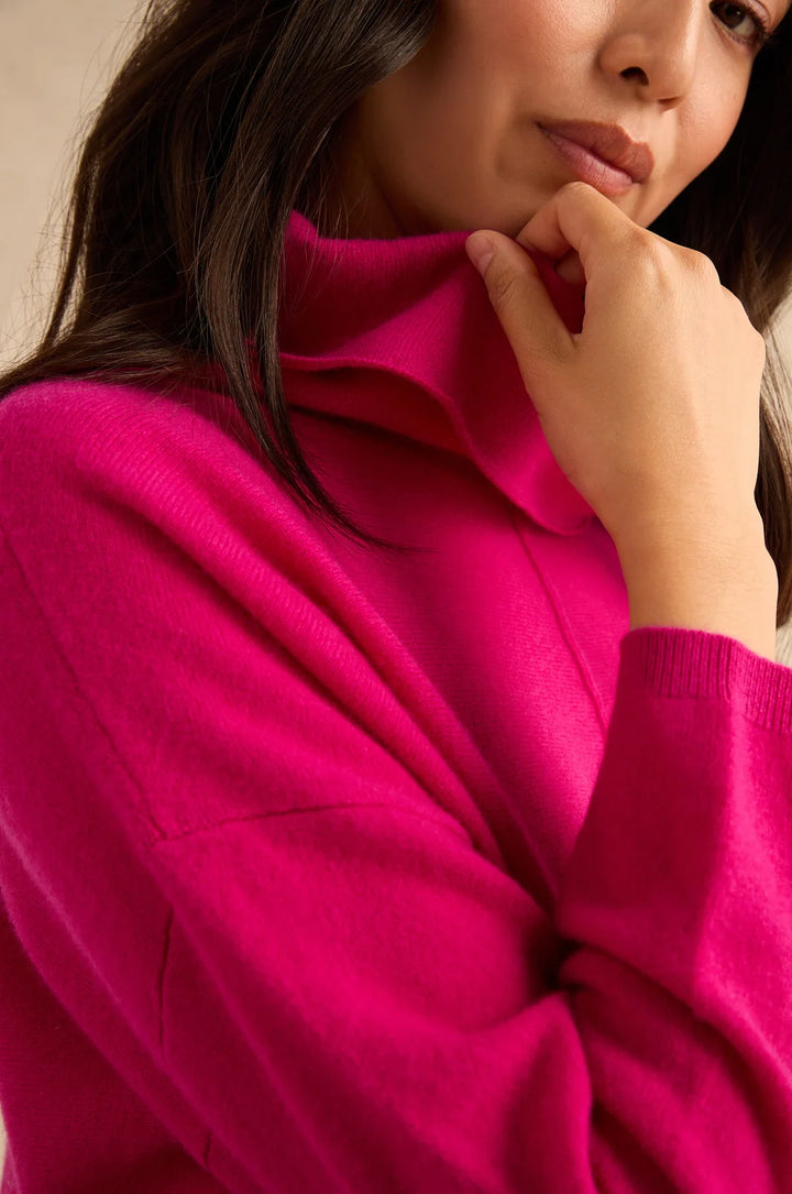 MERINA WOOL COWL NECK JUMPER