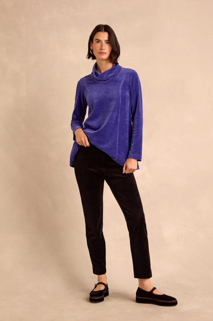 VELVET SLIM TROUSER