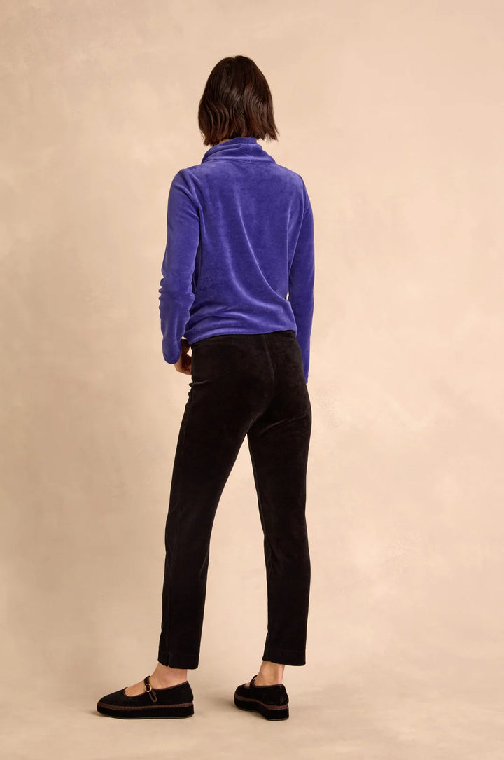 VELVET SLIM TROUSER