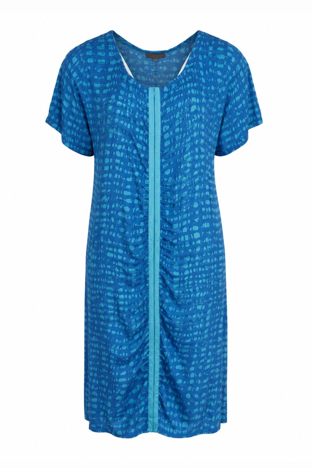 TWO TONE GRAPHIC PRINT DRESS