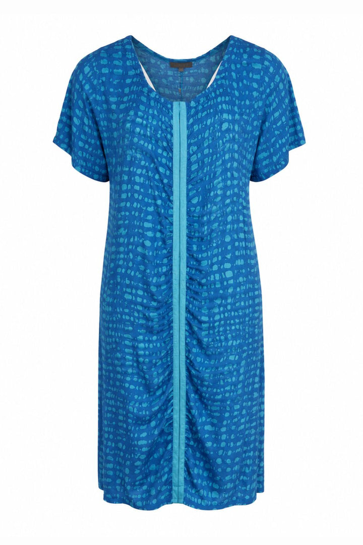 TWO TONE GRAPHIC PRINT DRESS