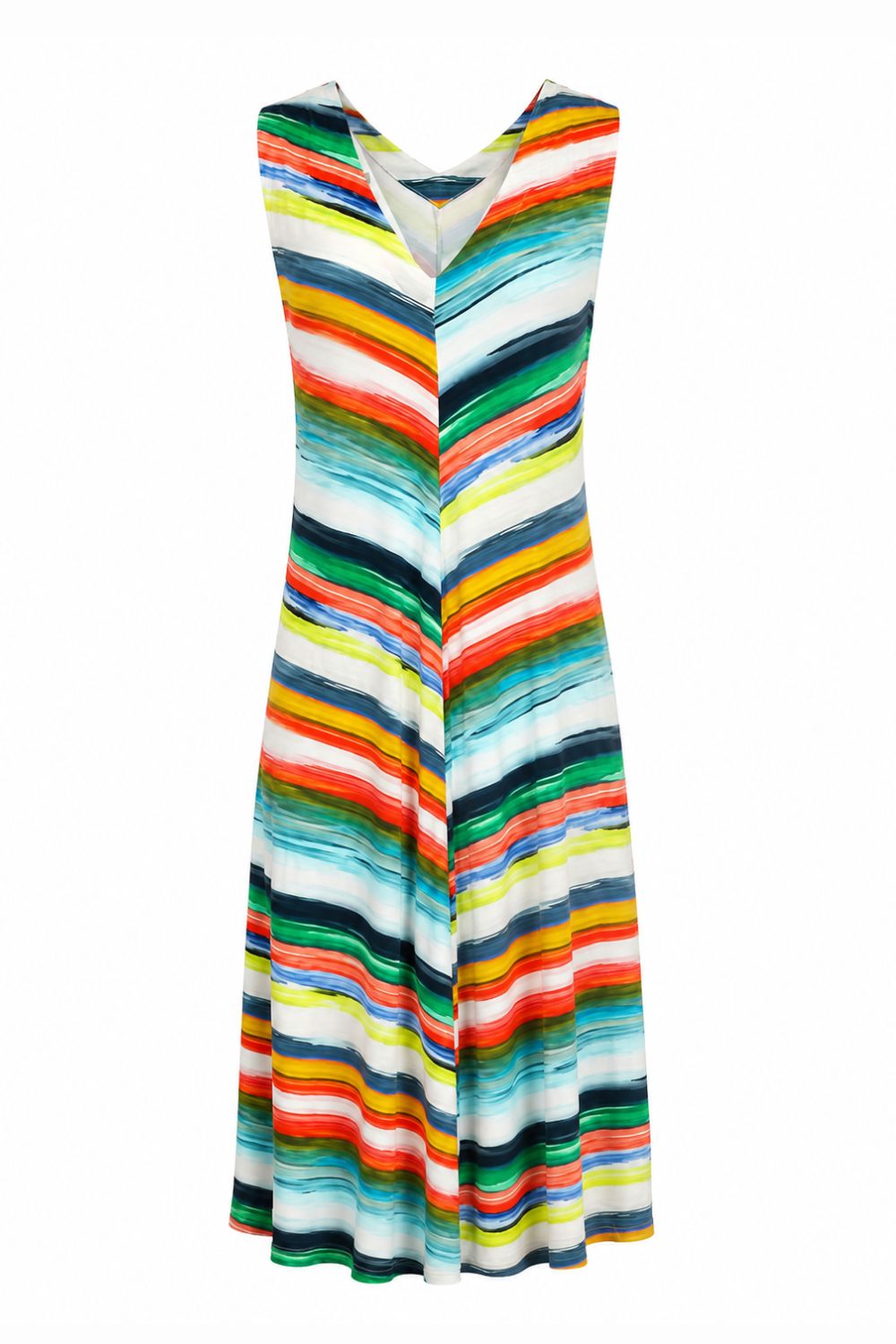 VIBRANT STRIPE DRESS