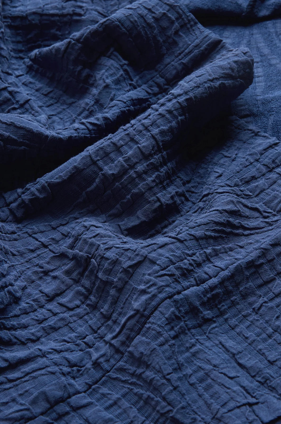 WAVE TEXTURED CRINKLE DRESS