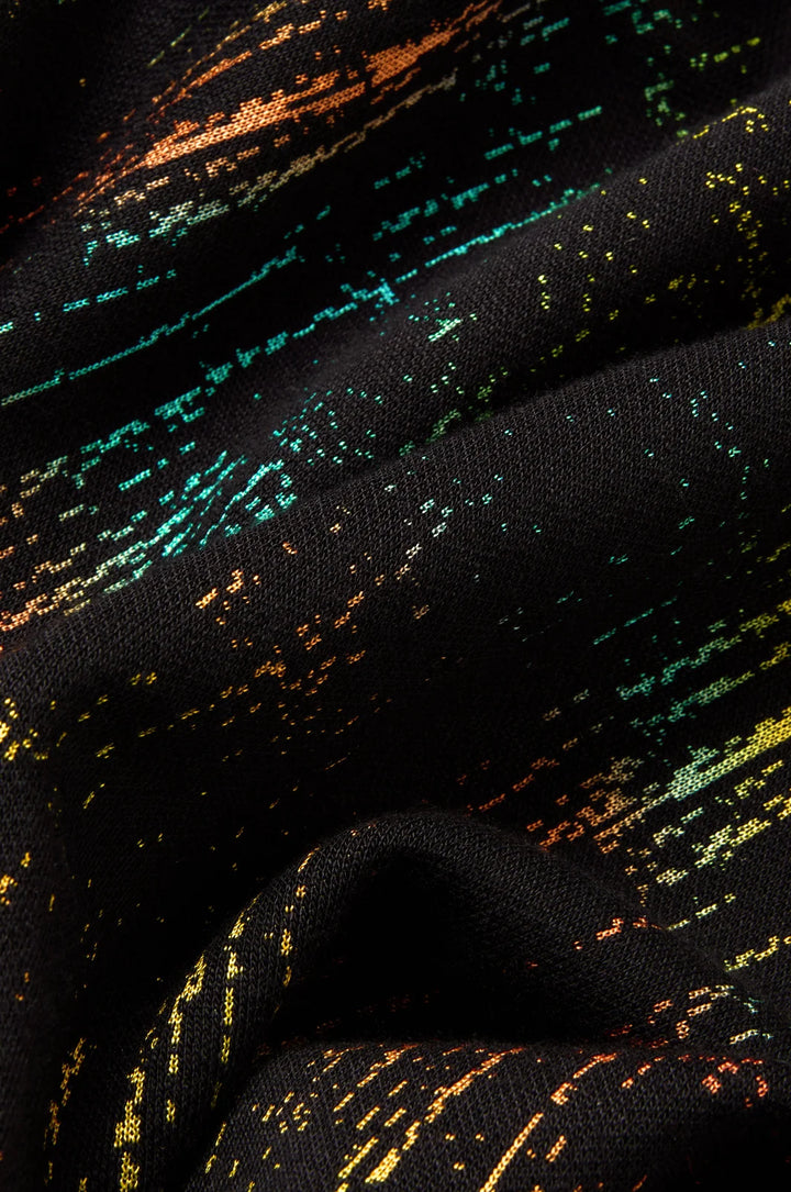 SPACE DYE JACQUARD JERSEY TUNIC