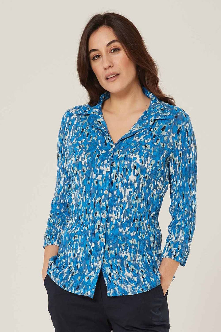 ALICE BLOUSE | COL=BLUE