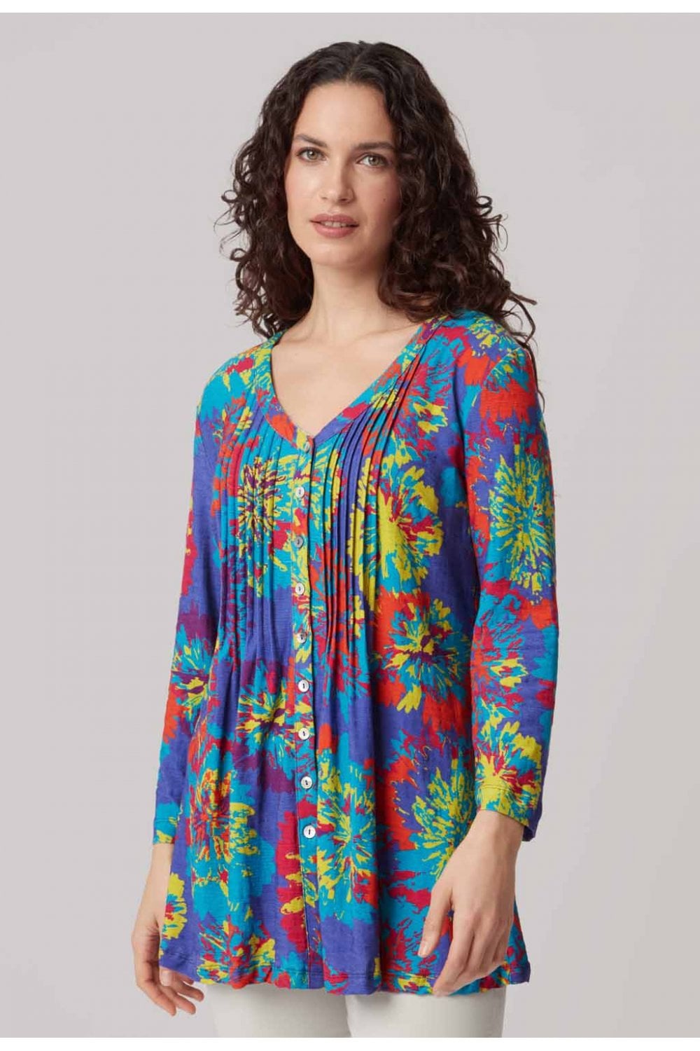 ALINA TUNIC FIREWORK FLORAL | COL=MULTI