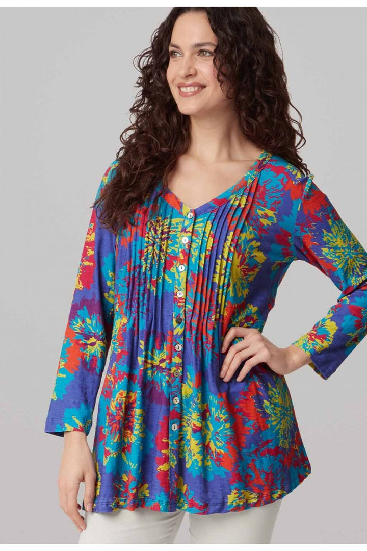 ALINA TUNIC FIREWORK FLORAL | COL=MULTI