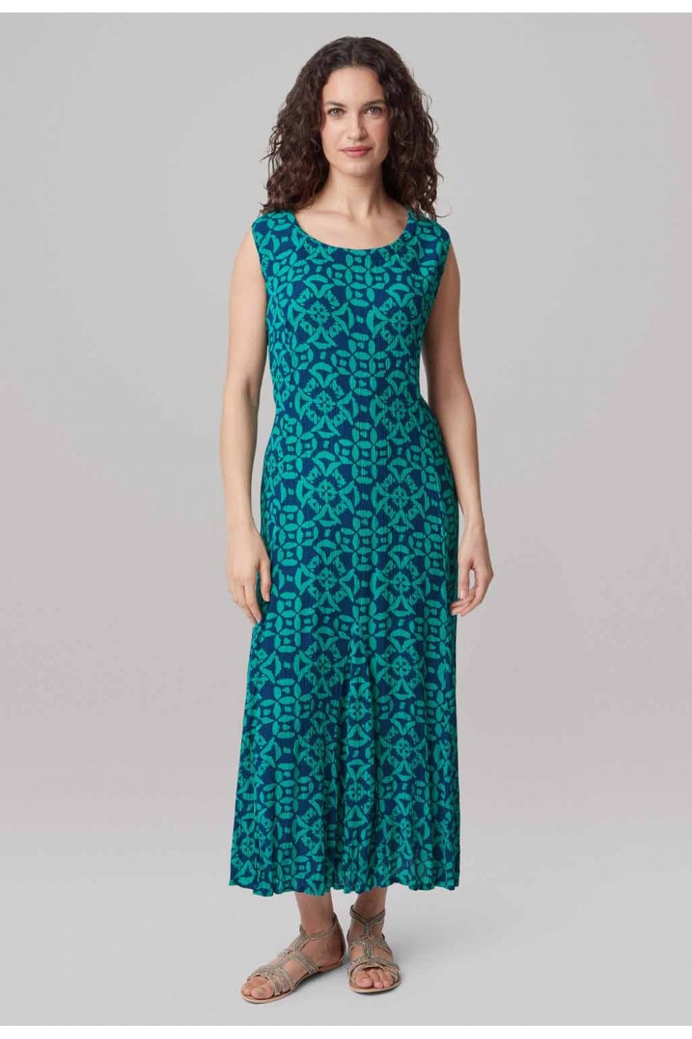 ALTAIR DRESS | COL=PEACOCK