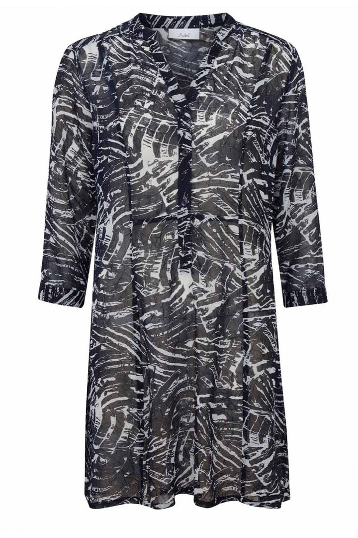 AMBER TUNIC | COL=NAVY