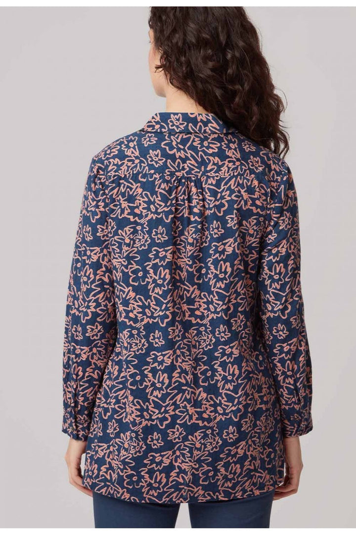 AMELIA  SHIRT | COL=NAVY