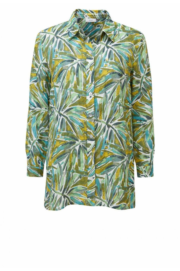 AMELIA TUNIC SHIRT | COL=GREEN