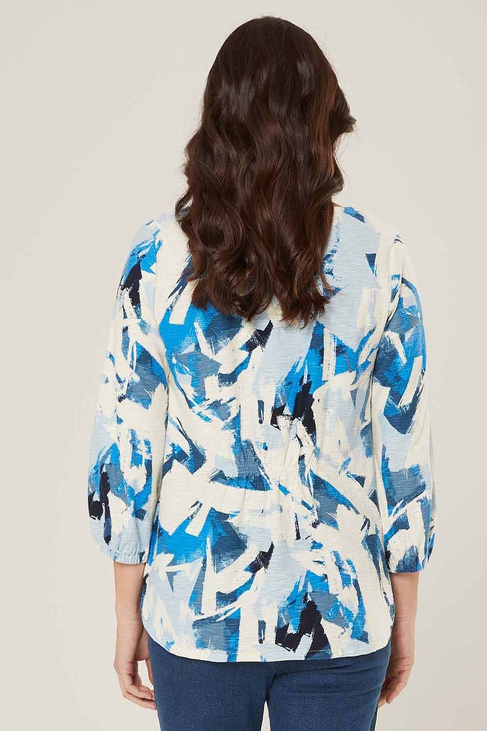 ARIEL BLOUSE | COL=BLUE