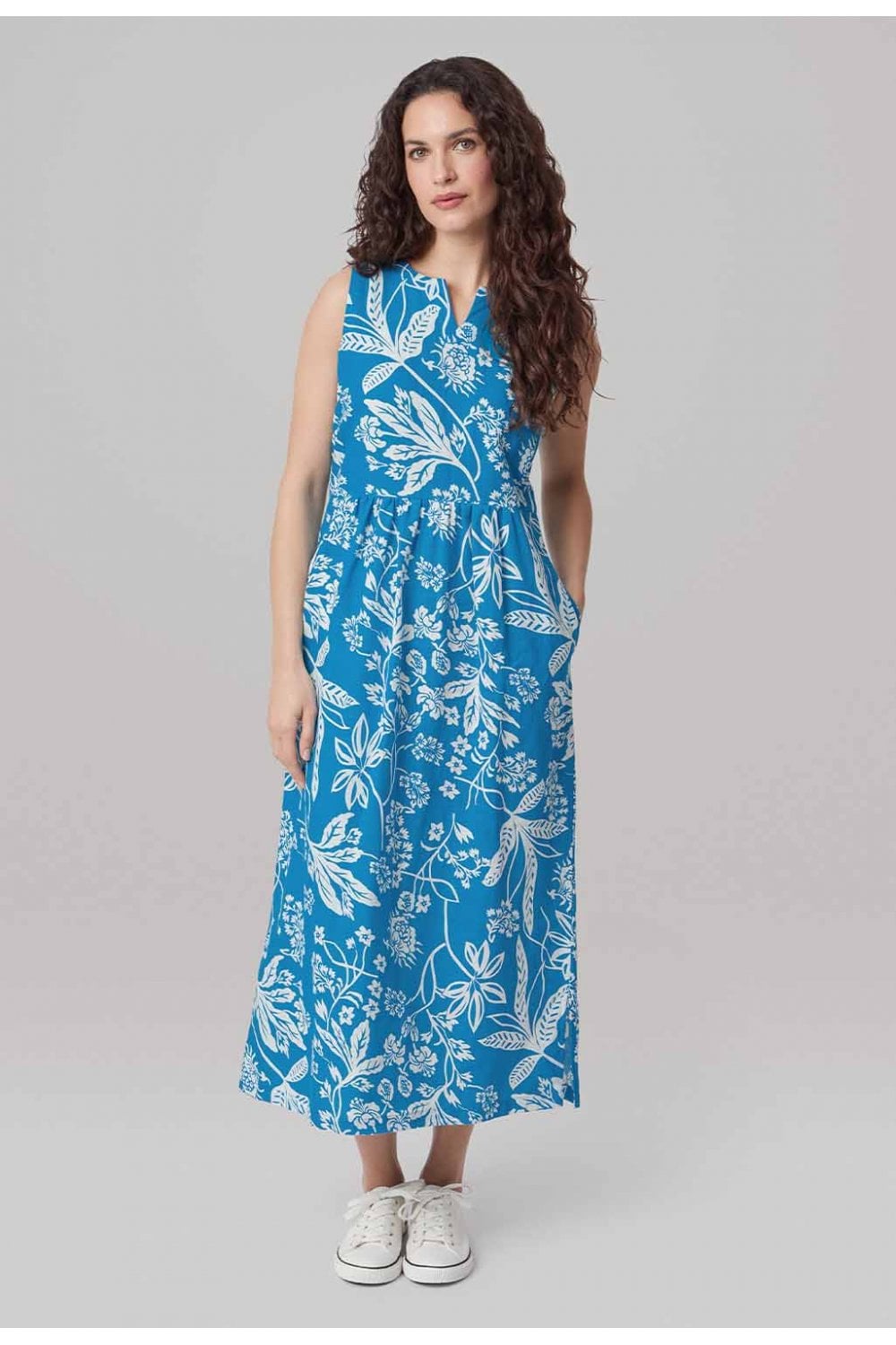 ARUBA DRESS | COL=BRIGHT BLUE