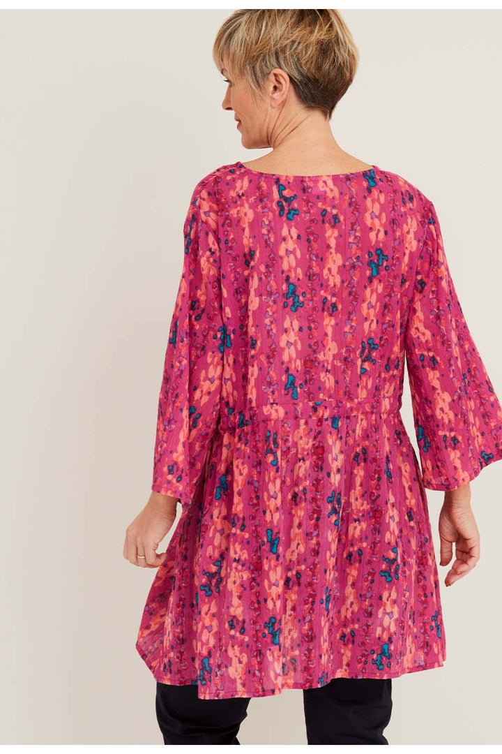 ARUBA TUNIC GALA PRINT | COL=MAGENTA