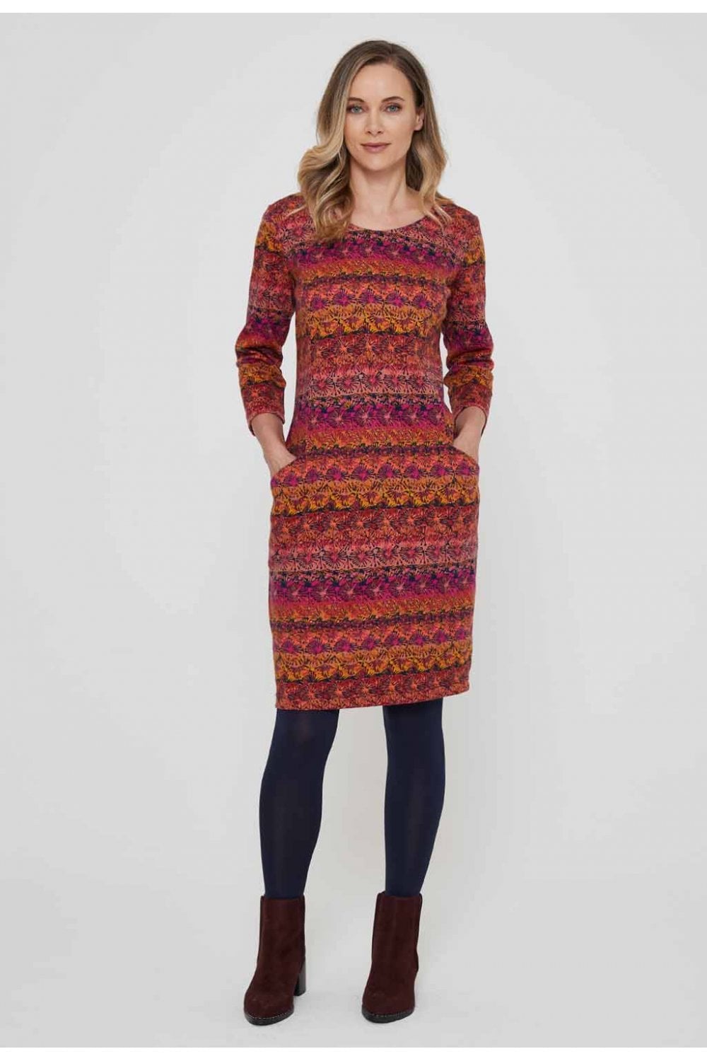 AUBREE DRESS | COL=SPICE