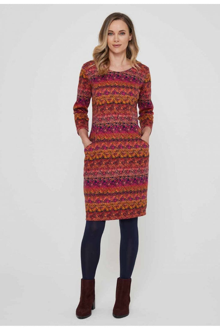 AUBREE DRESS | COL=SPICE