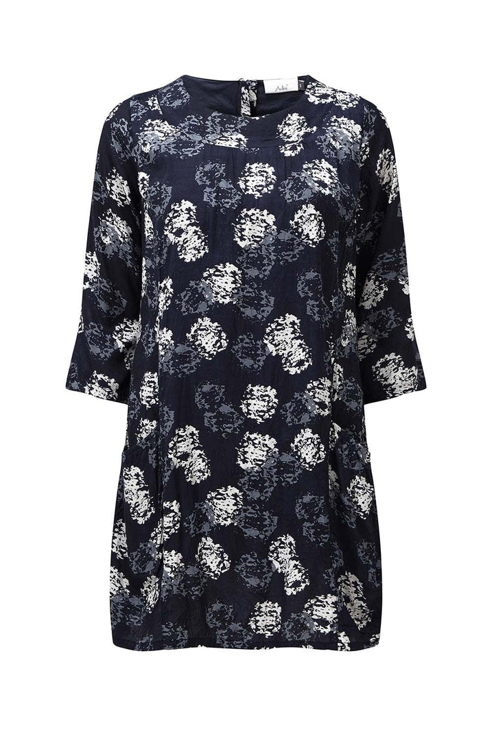 AUDREY TUNIC ROMEO PRINT | COL=PARIS BLUE