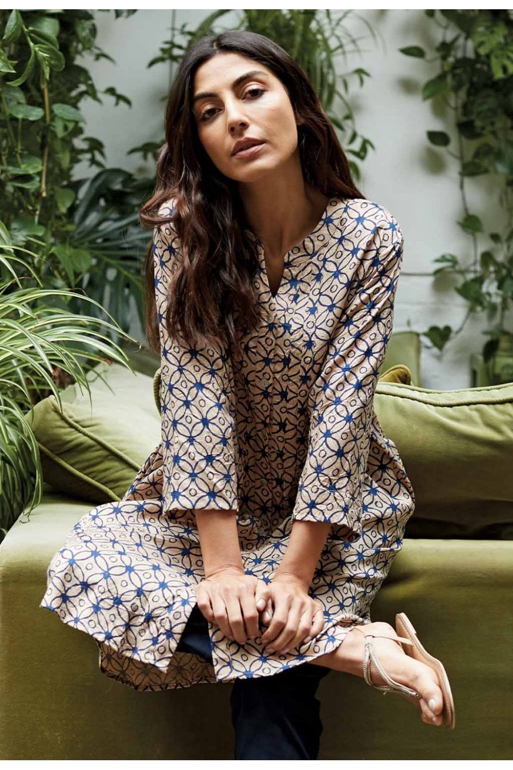 BAY TUNIC DRESS | COL=STONE