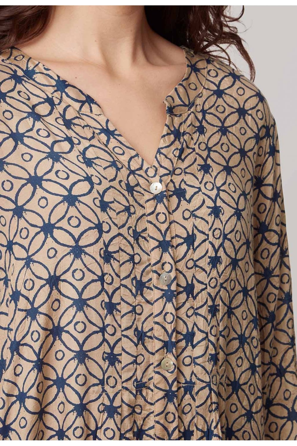 BAY TUNIC DRESS | COL=STONE