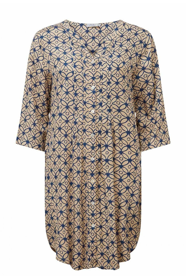 BAY TUNIC DRESS | COL=STONE