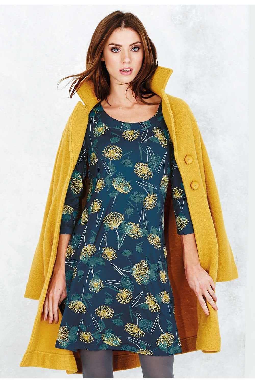 BEATHANY TUNIC ALLIUM PRINT | COL=KINGFISHER