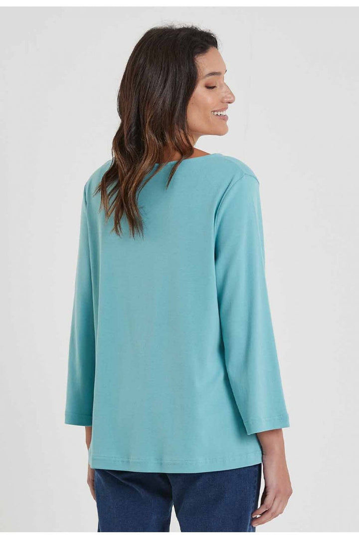 BELL TOP | COL=AQUA,COLBOLT,WHITE