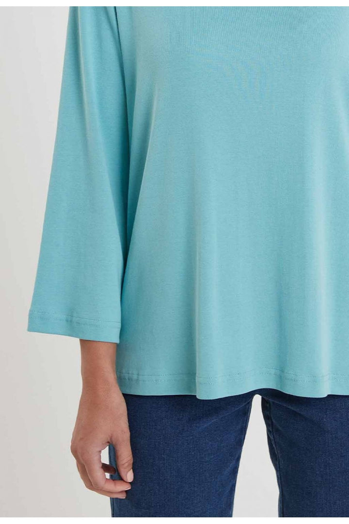 BELL TOP | COL=AQUA,COLBOLT,WHITE