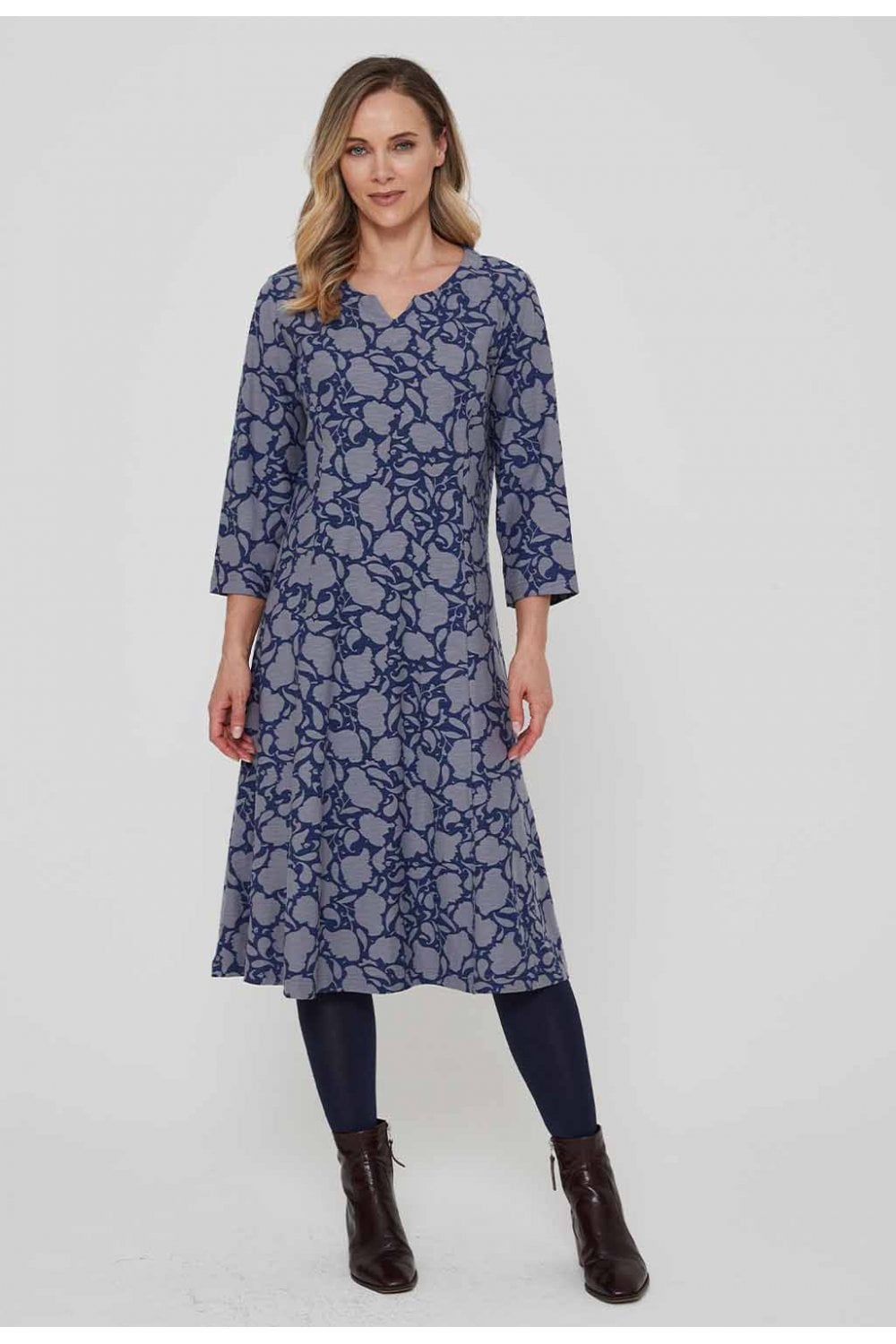 BLANE DRESS | COL=BLUEBERRY