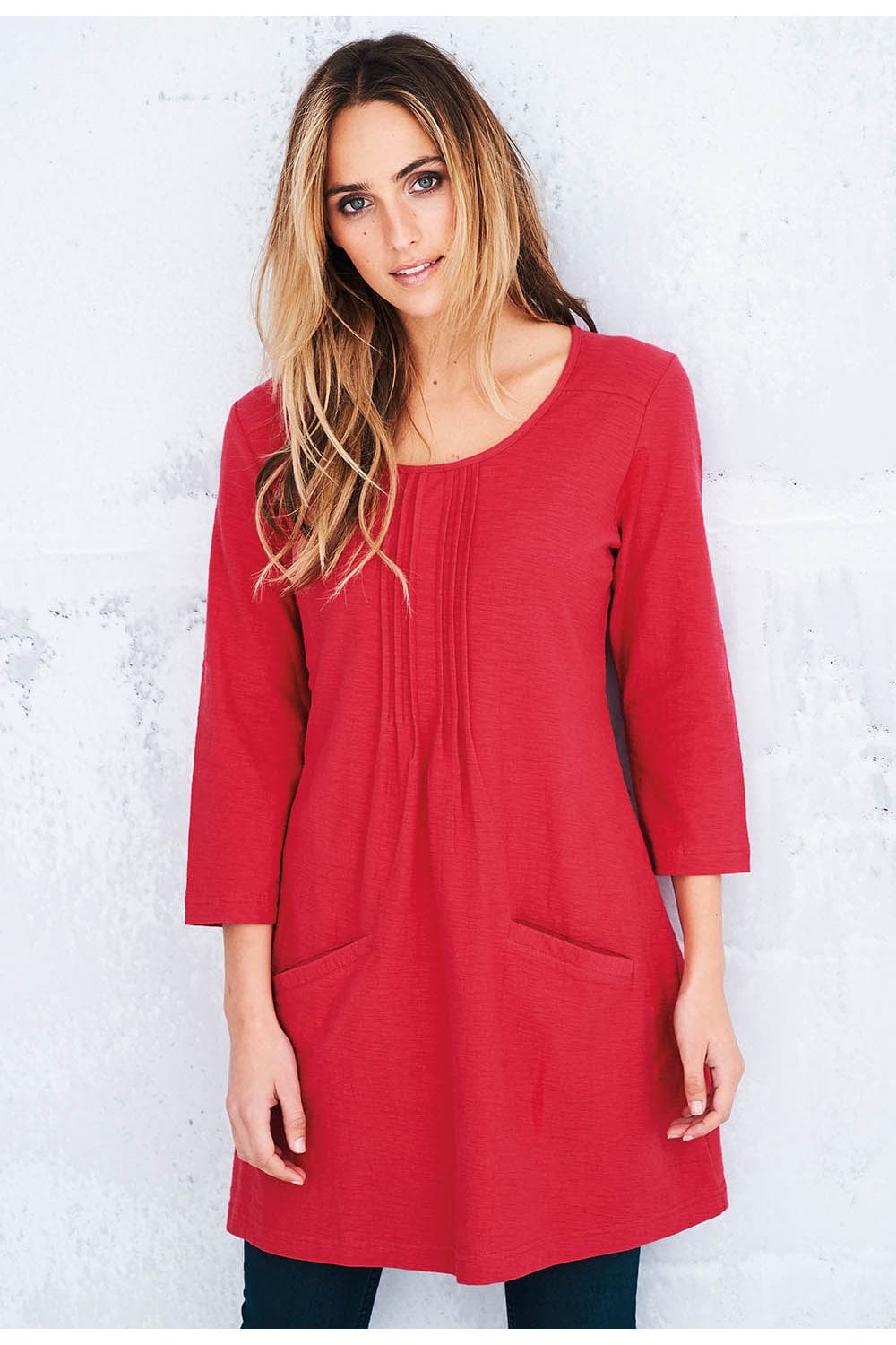 BONNIE TUNIC | COL=CHERRY