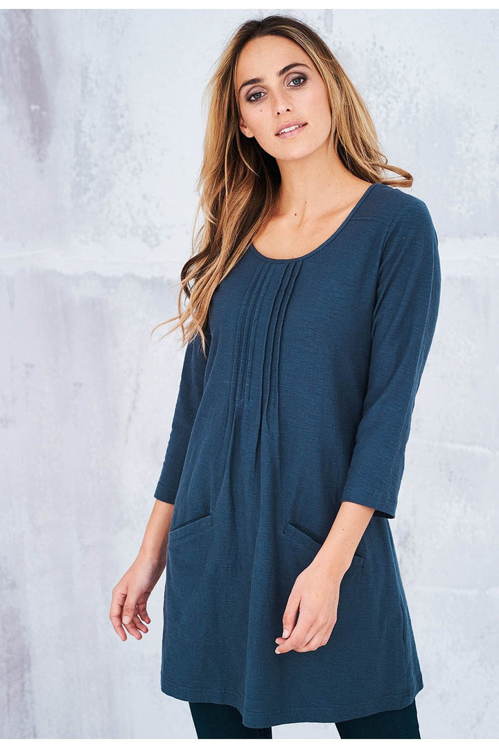 BONNIE TUNIC | COL=AIRFORCE BLUE