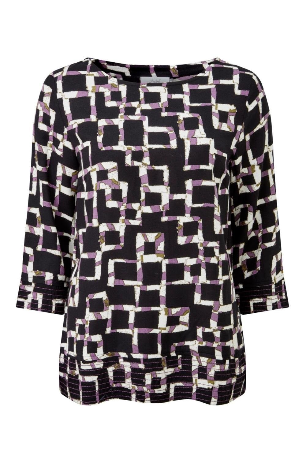 BRENDA TUNIC | COL=BLACK