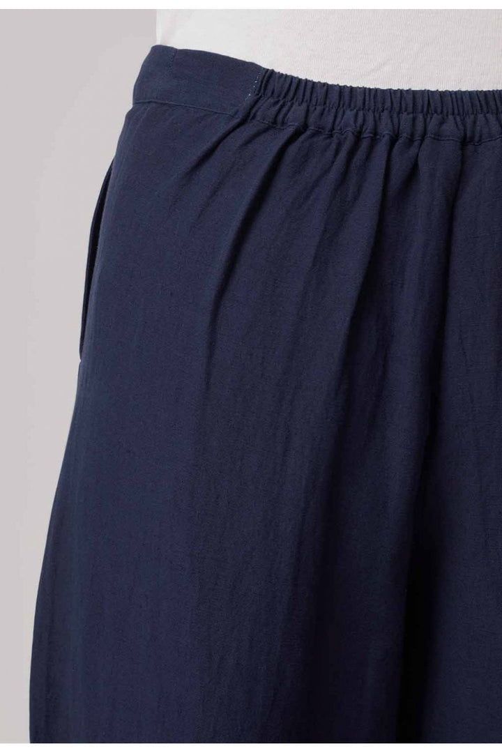 CAITLEN LINEN TROUSER | COL=NAVY