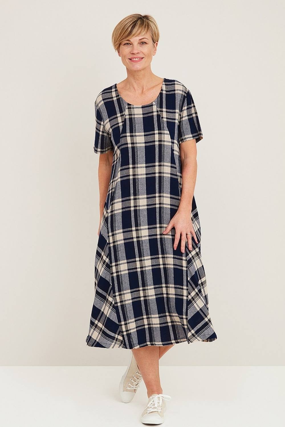 CAMILLA DRESS | COL=NAVY