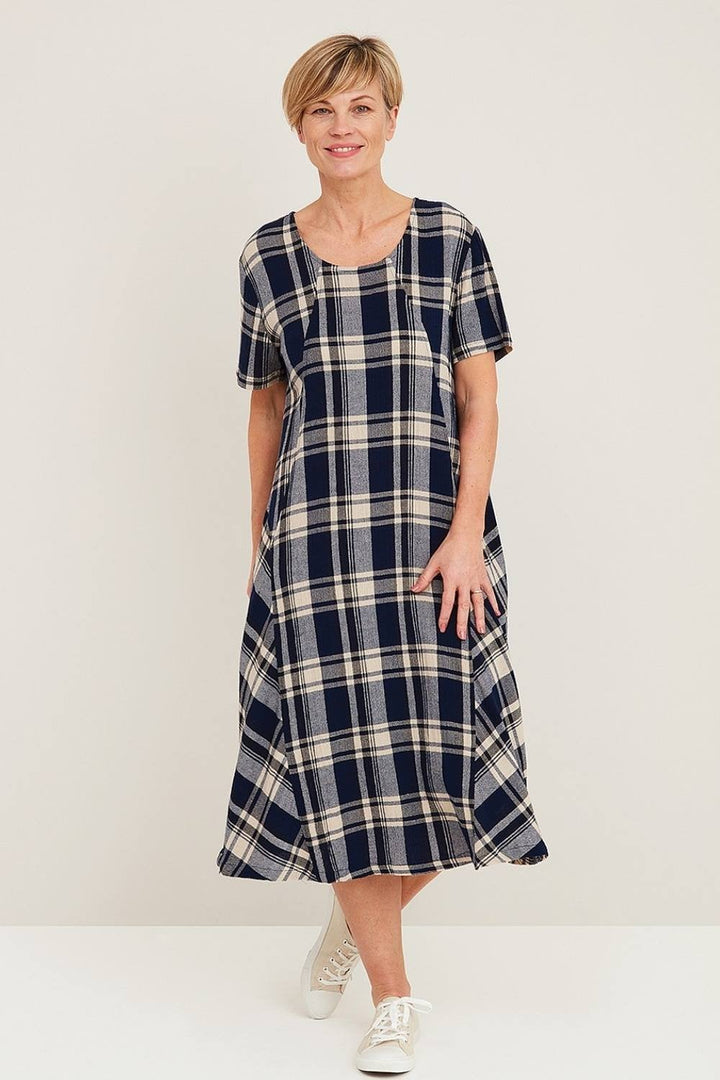 CAMILLA DRESS | COL=NAVY