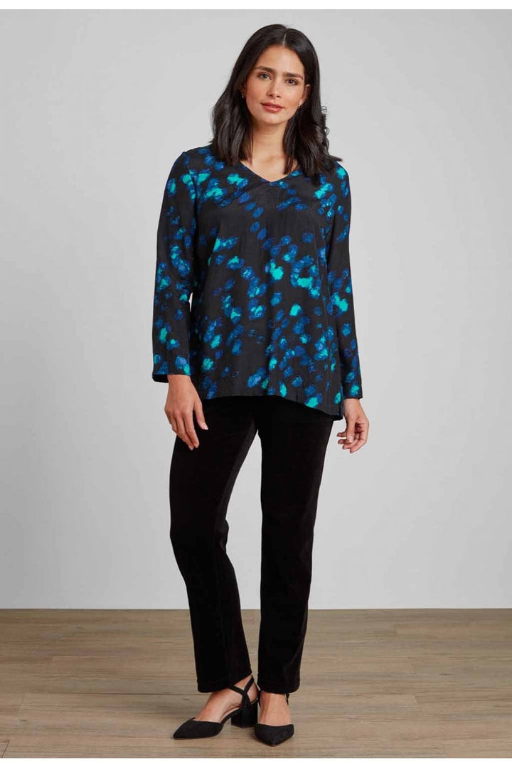 CARI VELVET TROUSERS | COL=BLACK