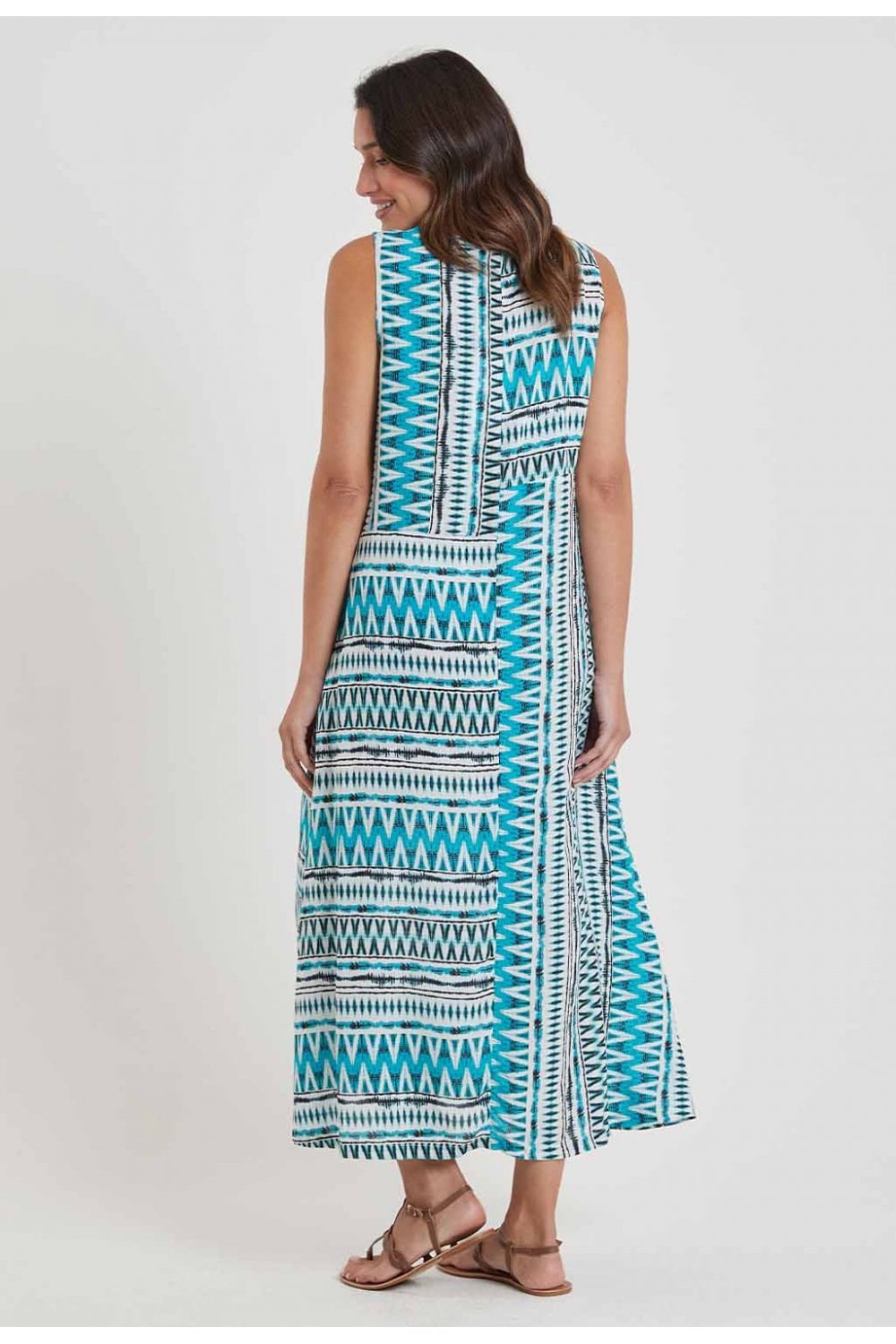CELINA DRESS | COL=AQUA