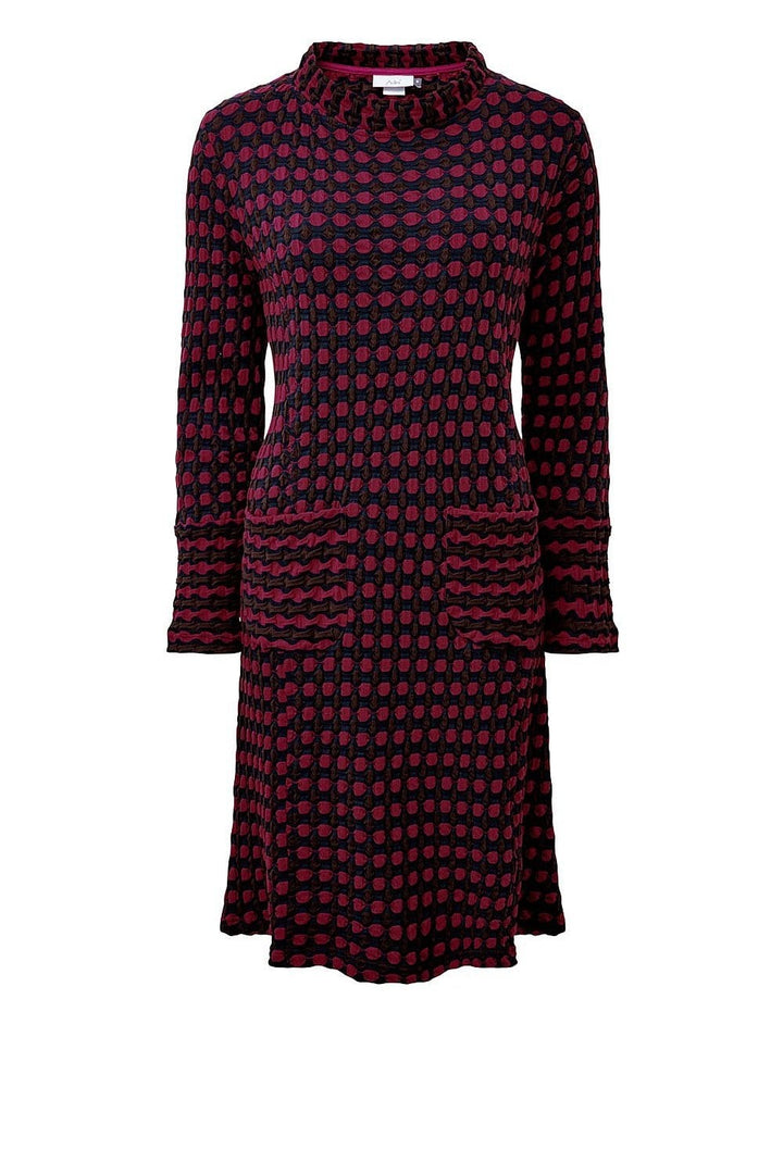 CHARLIE DRESS BUBBLE WEAVE | COL=PINK