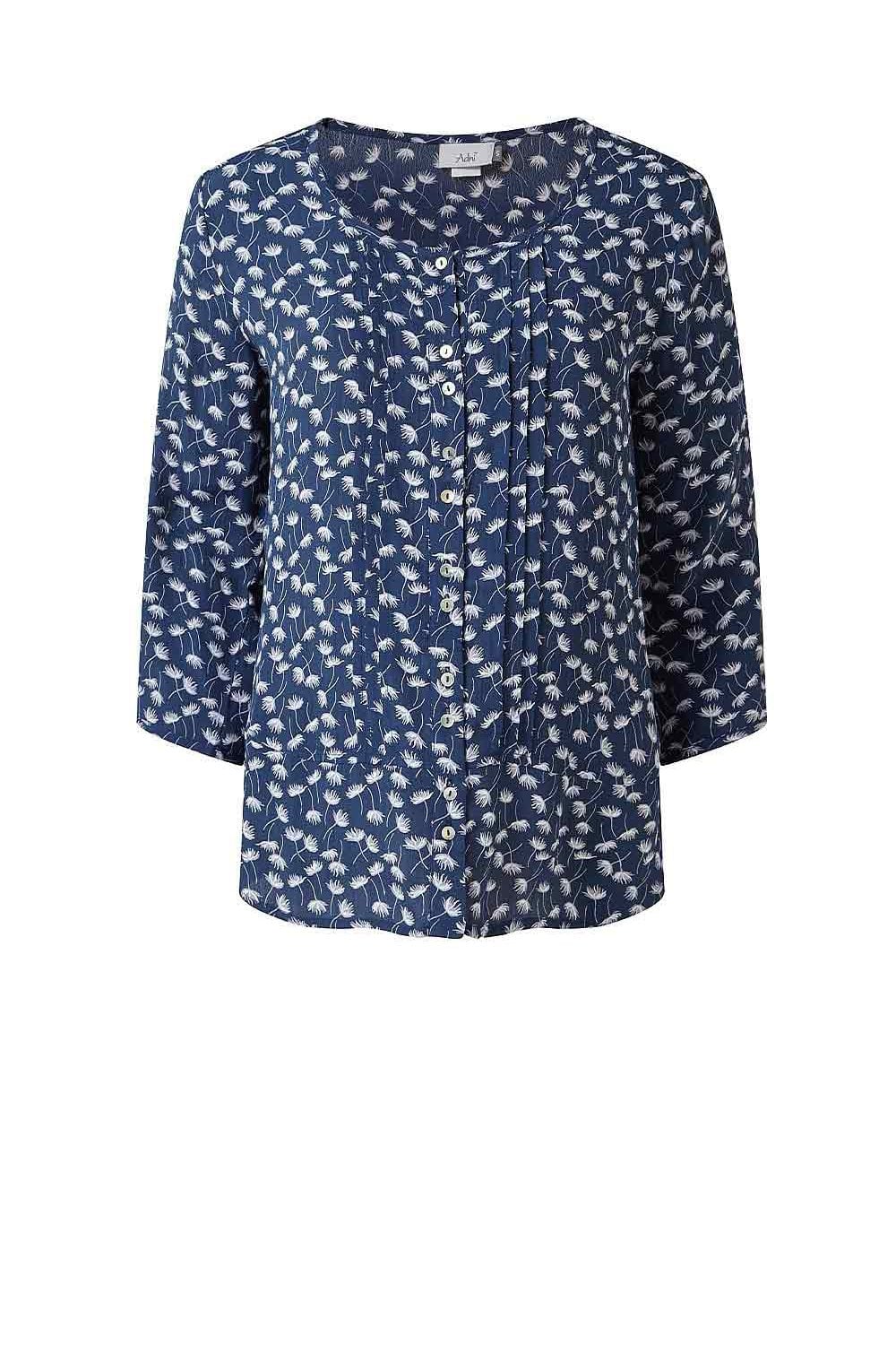 CHLOE TUNIC ALICE PRINT | COL=BLUE