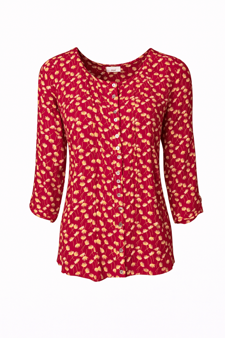 CHLOE TUNIC ALICE PRINT | COL=RED