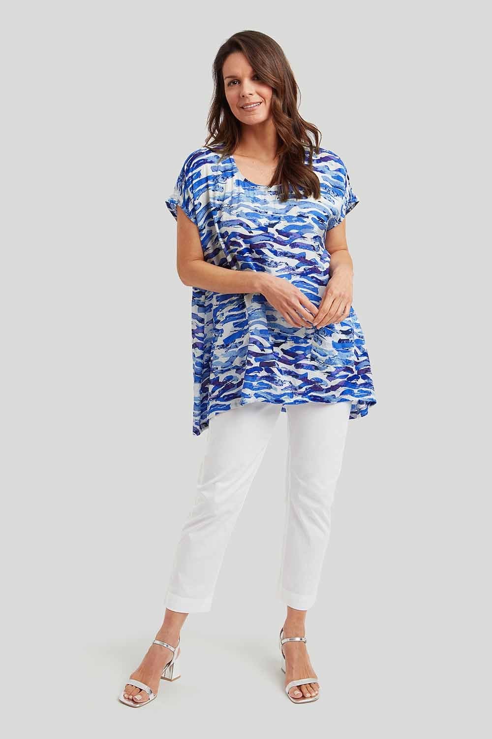 COLEEN TUNIC | COL=BLUE